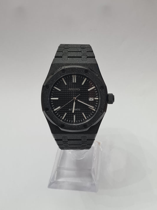 SeikOak - Full Black Frosted 42 mm