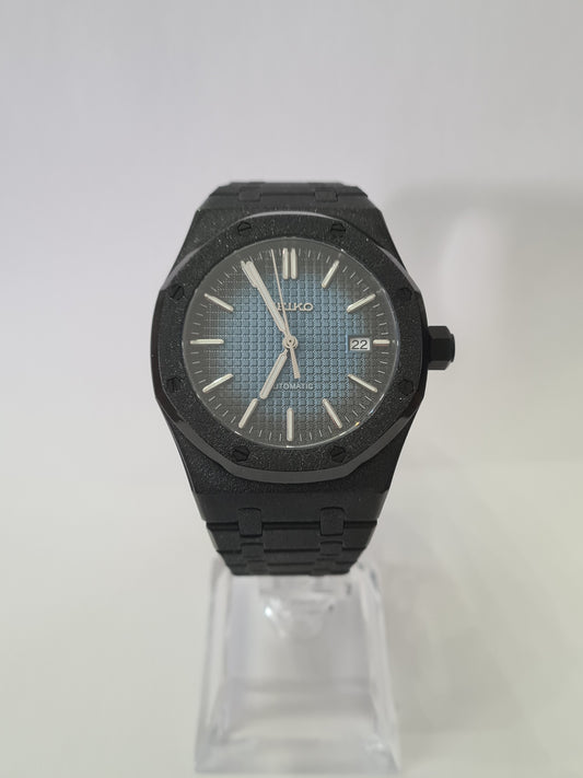SeikOak – Blue & Black Dial, Black Case 42 mm