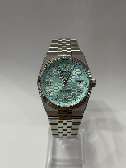 Seikandweller – Mint Dial, Silver Case 39.5 mm