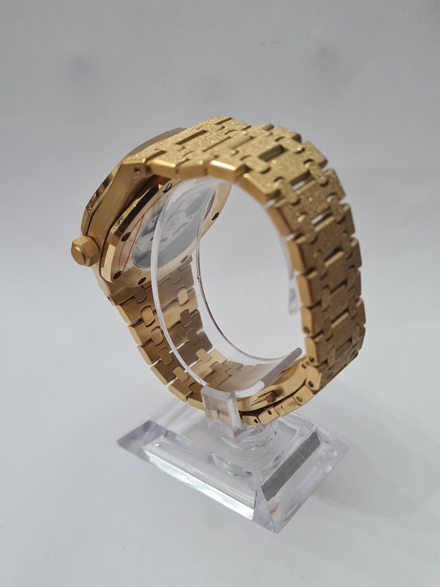 SeikOak – Frosted Gold Black Dial, 42 mm