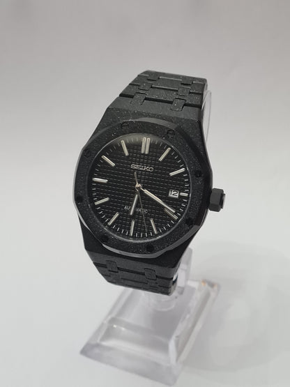 SeikOak - Full Black Frosted 42 mm