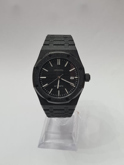 SeikOak - Full Black Frosted 42 mm