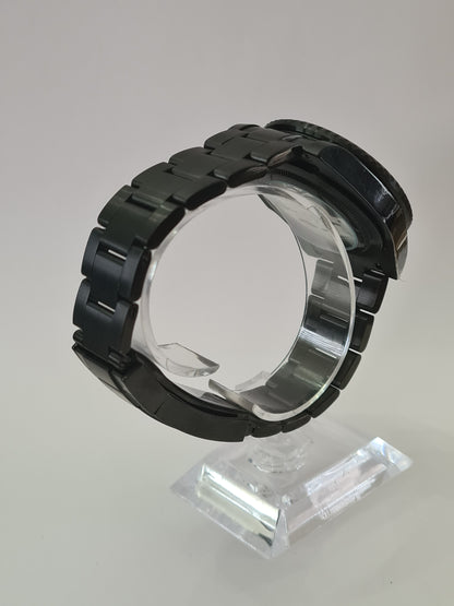 Seikmariner – Full Black, Black Case 39 mm