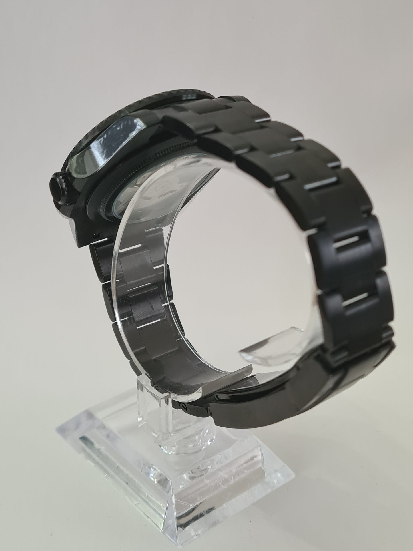 Seikmariner – Full Black, Black Case 39 mm