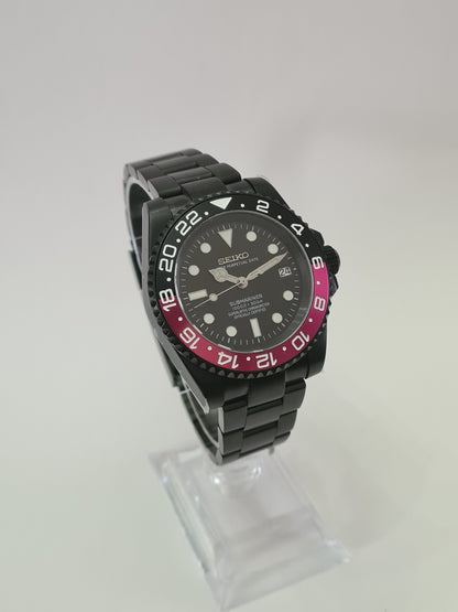 Seikmariner – Joker Style, Black Dial, Black Case 39 mm