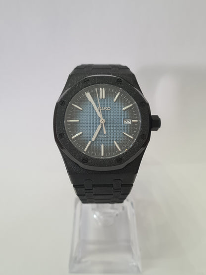 SeikOak – Blue & Black Dial, Black Case 42 mm
