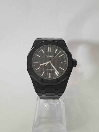SeikOak – Black Dial, Black Case 42 mm