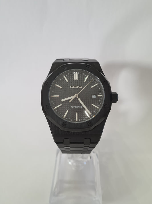 SeikOak – Black Dial, Black Case 42 mm