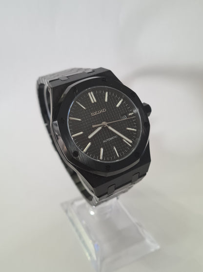 SeikOak – Black Dial, Black Case 42 mm