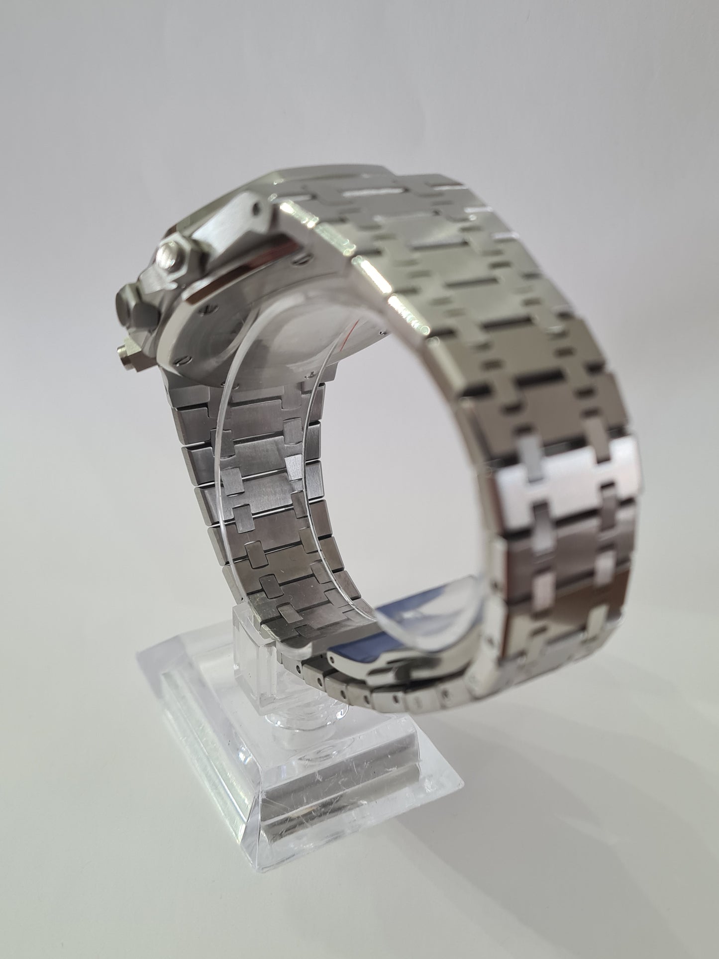 SeikOak – Silver Dial, Silver Case 42 mm