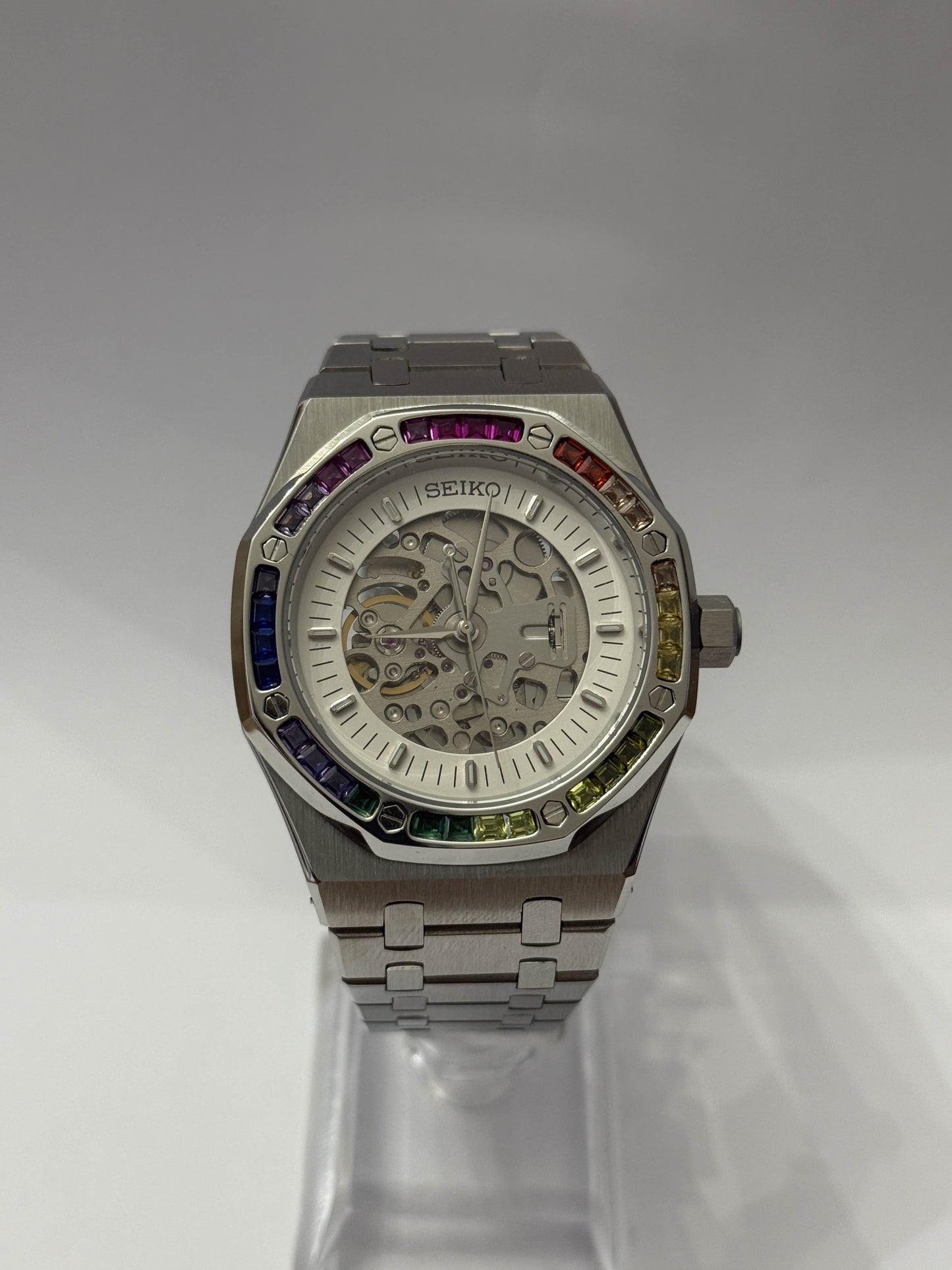 SeikOak – Skeleton Rainbow, 42 mm