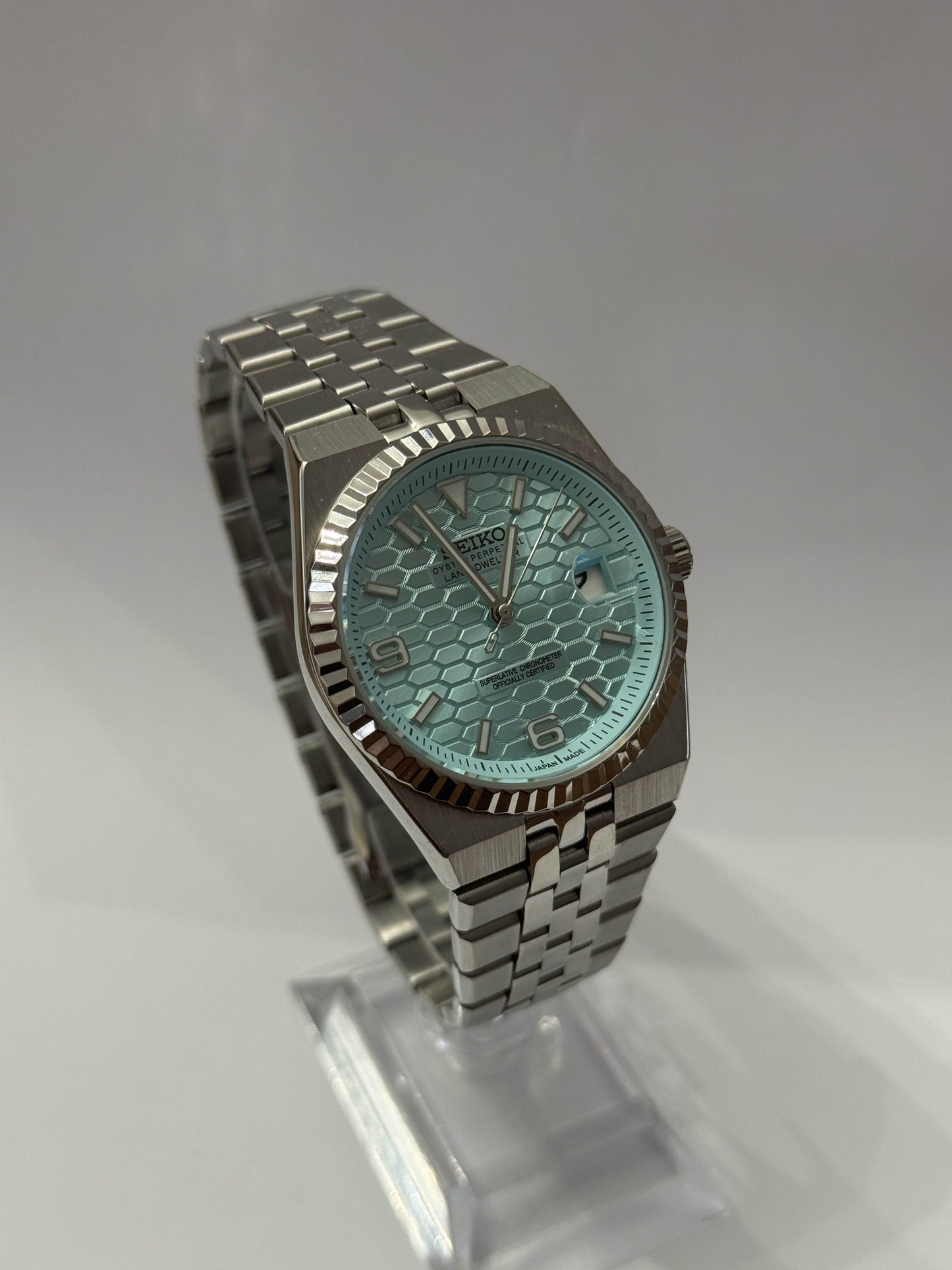 Seikandweller – Mint Dial, Silver Case 39.5 mm