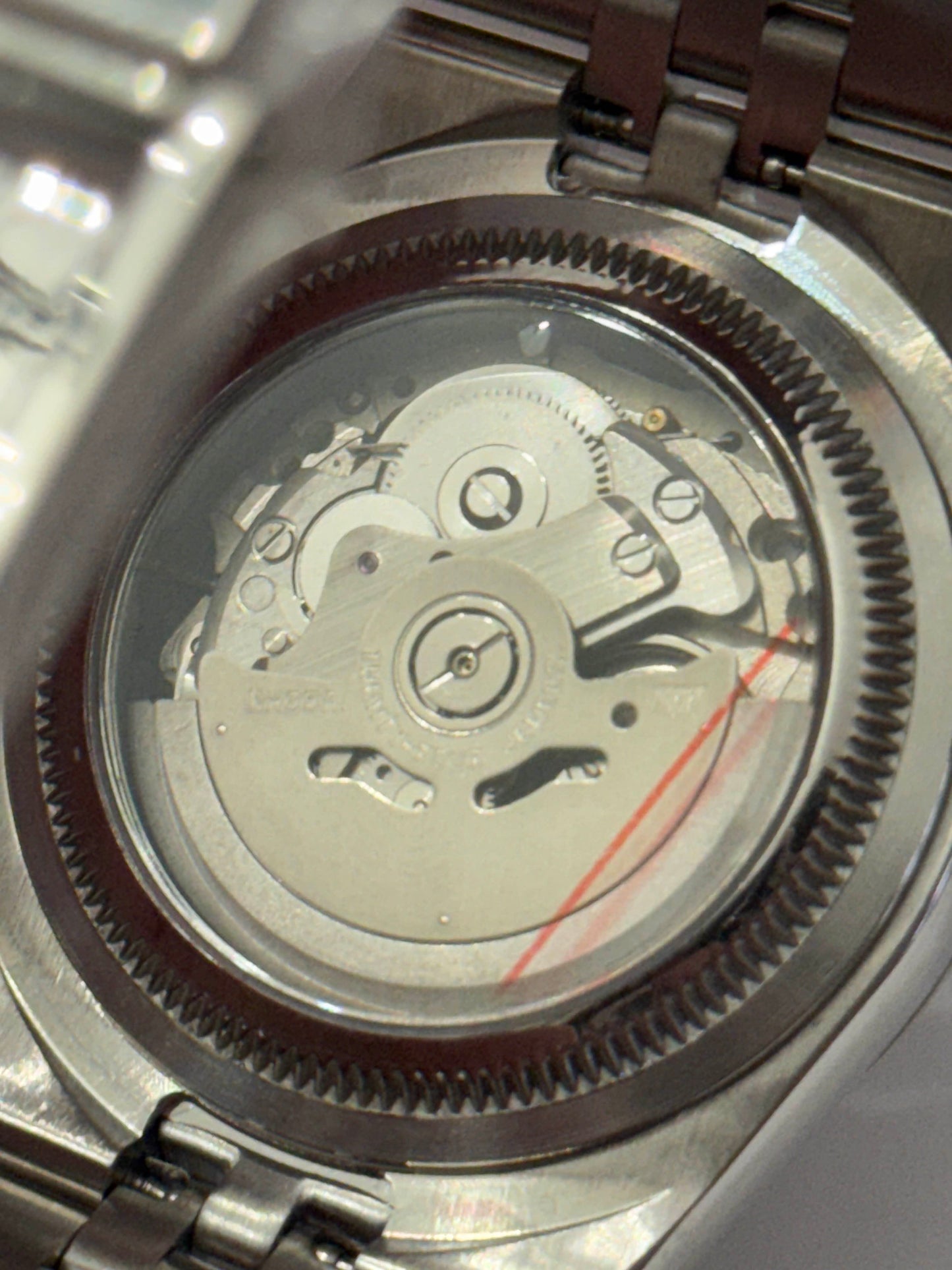 Seikandweller – White Dial, Silver Case 39.5 mm