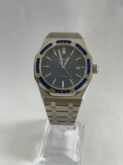 SeikOak – Blue Gemstone 42 mm