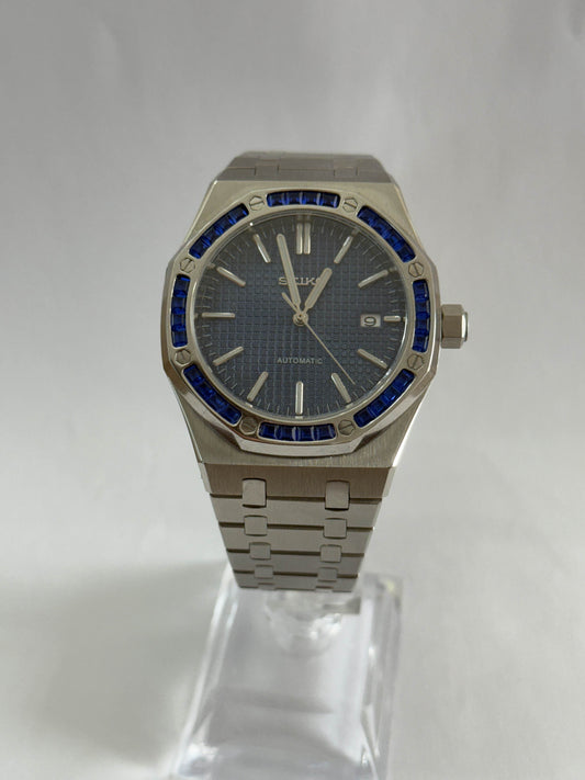 SeikOak – Blue Gemstone 42 mm