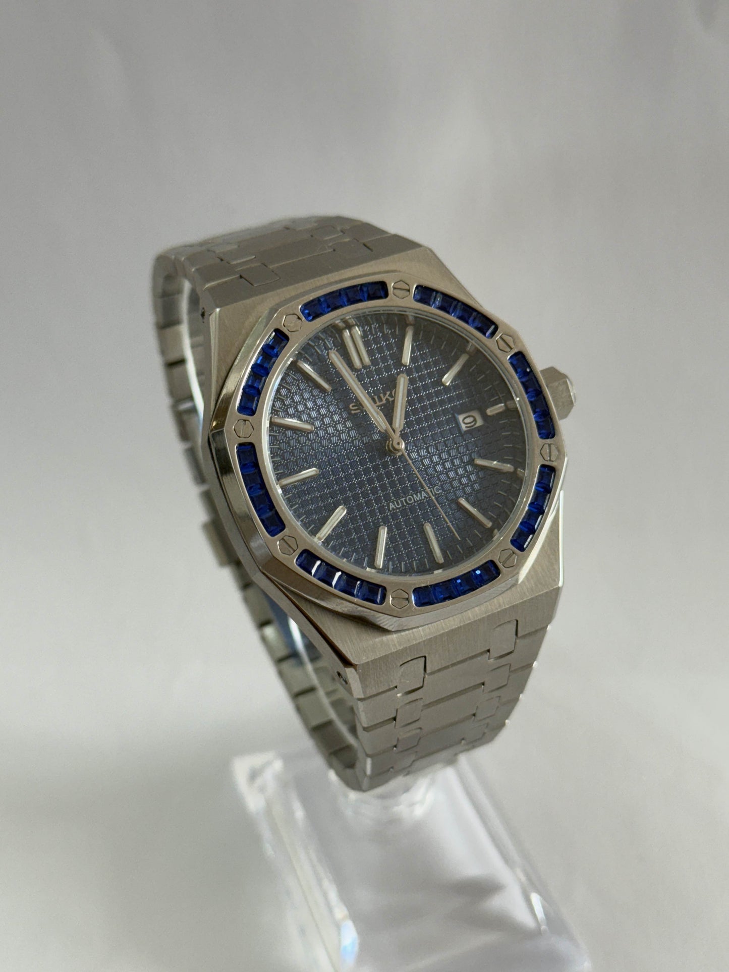 SeikOak – Blue Gemstone 42 mm
